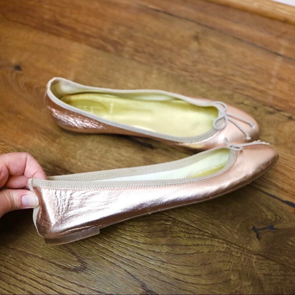 \J. Crew\• Rose Gold Bow Flats - Picture 7 of 11